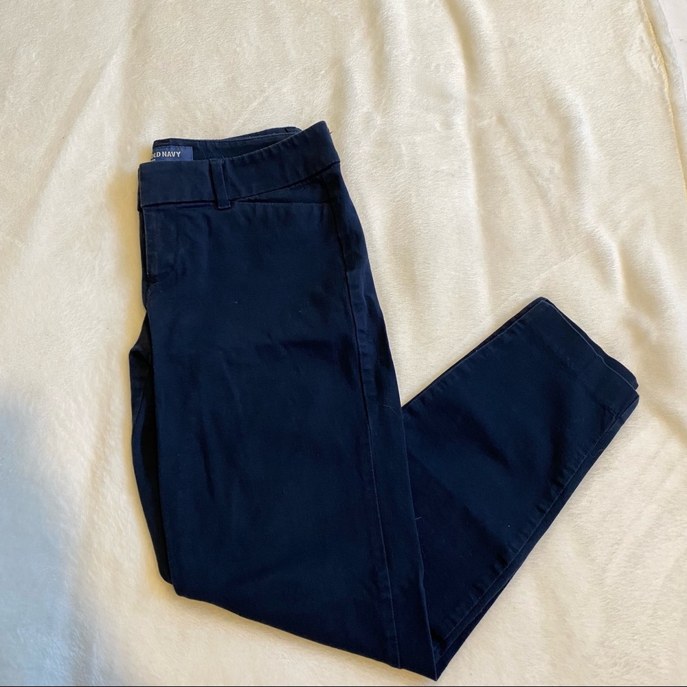 Pixie Ankle Pants mid rise chinos